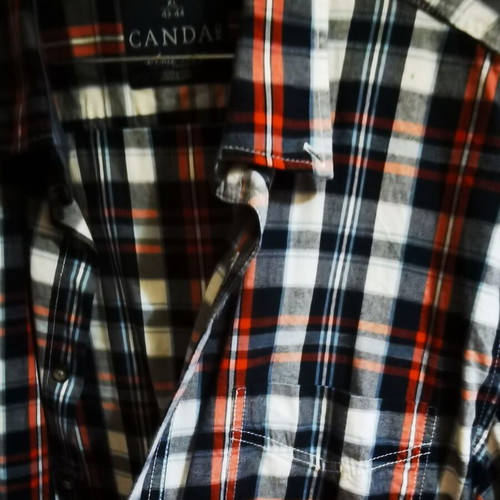 Men's checked shirt XL like new