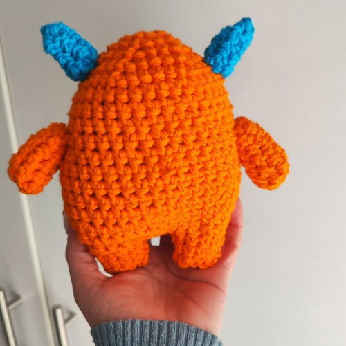 Handmade Terataki new, cotton yarn doll