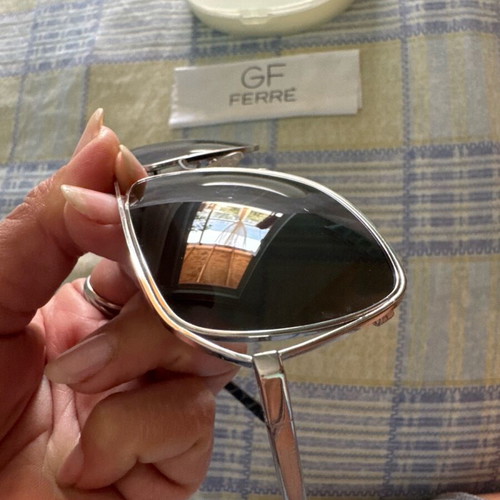 Gianfranco Ferre glasses like new, black and silver