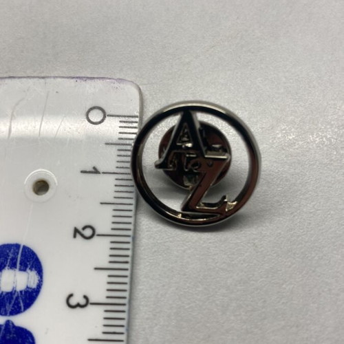 AZ Silver Pin new, gray