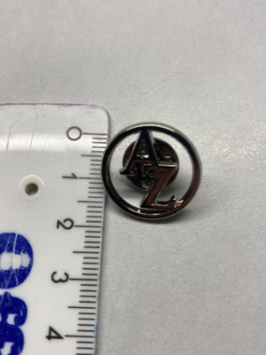 AZ Silver Pin new, gray