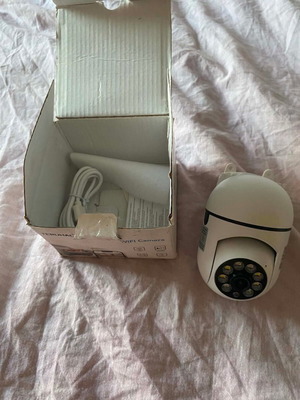 Teruhal Z2 Wireless Rotating WiFi Security Camera new, night vision, 2-way audio