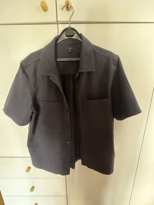 COS shirt size Large blue, like new