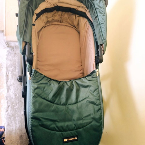 Kinderkraft Prime 3-in-1 stroller green