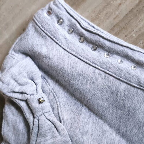 Kidkind children's dress used, size 3-4, grey
