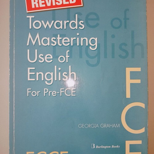 Towards Mastering Use of English Pre-FCE Student's Book like new