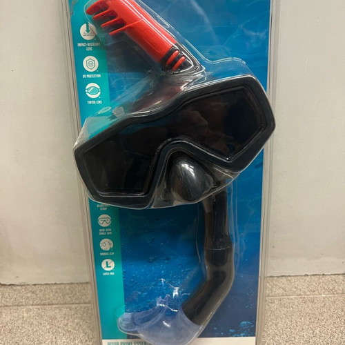 Bestway Mask with Snorkel Black New
