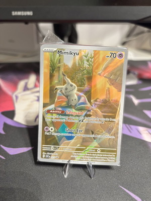 Mimikyu SVP 075 Black Star Promo κάρτα Pokémon καινούργια
