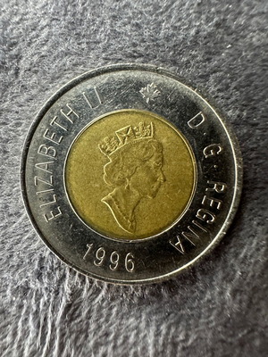 Καναδέζικο 2$ δολάριο 1996 μεταχειρισμένο