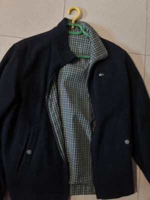 Lacoste παλτό μεταχειρισμένο, μαύρο, μέγεθος L