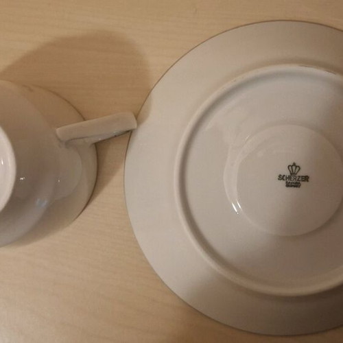 Vintage Scherzer Bavaria porcelain tea/coffee set like new