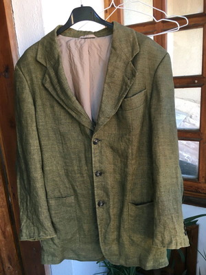 BOSS linen blazer