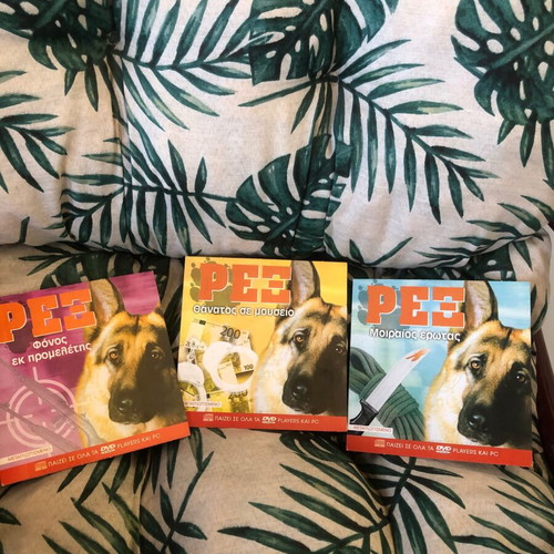 Rex DVD set of three dubbed, like new