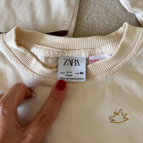 Baby clothes 86 cm H&M and Zara like new, set of 4 items