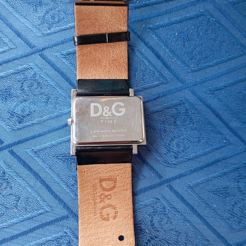 Vintage Dolce & Gabbana DW 3719340016 wristwatch like new, black