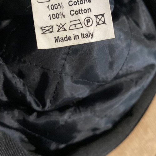 Italian corduroy beret like new, beige and brown
