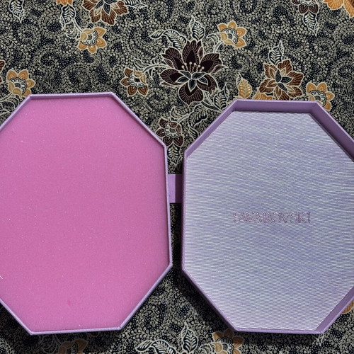 Swarovski X Ariana Grande jewelry set new, pink and silver crystals