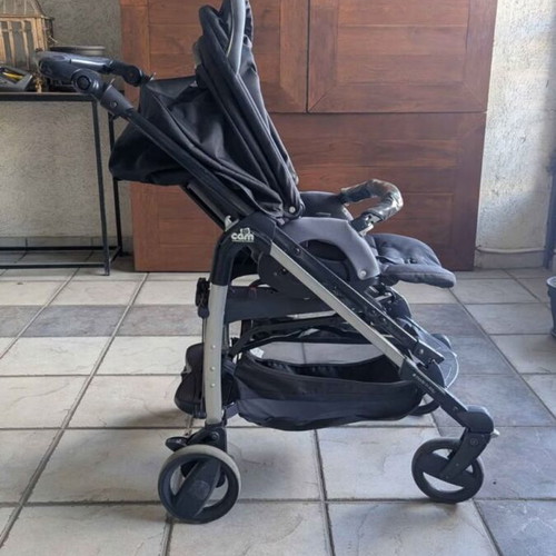 Cam 3 in 1 baby stroller used, blue, made in Italy
