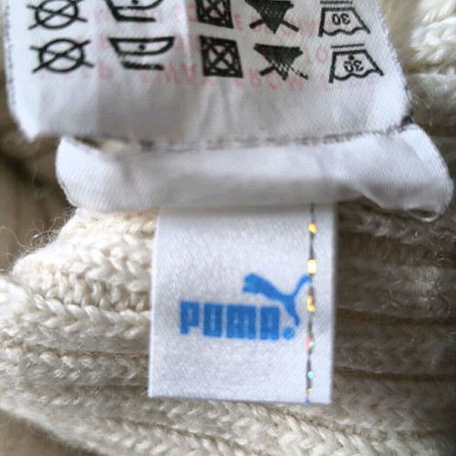 Vintage genuine Puma sweater like new, size S, 50% wool 50% acrylic