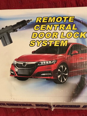 Remote central door locking system new for car