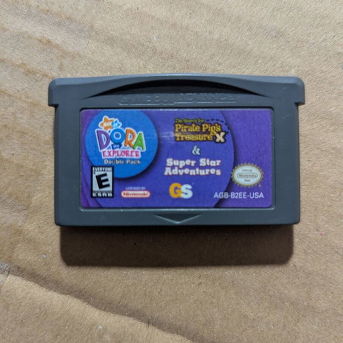 Dora the Explorer The Hunt for Pirate Pig's Treasure Game Boy Advance used