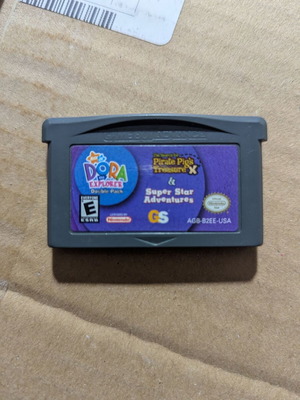 Dora the Explorer The Hunt for Pirate Pig's Treasure Game Boy Advance used