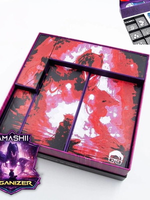 Tamashii Board Game Organizer new, 3D printed insert with card modules