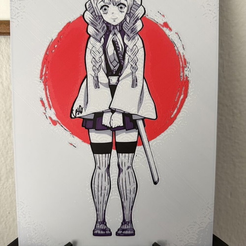 Mitsuri Demon Slayer Art new, 25x18 cm