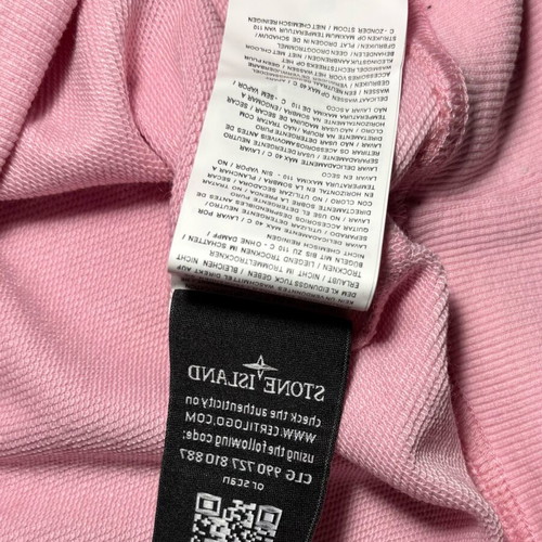 Stone Island sweatshirt pink brand new size L