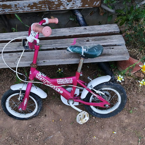 Children's bicycle used