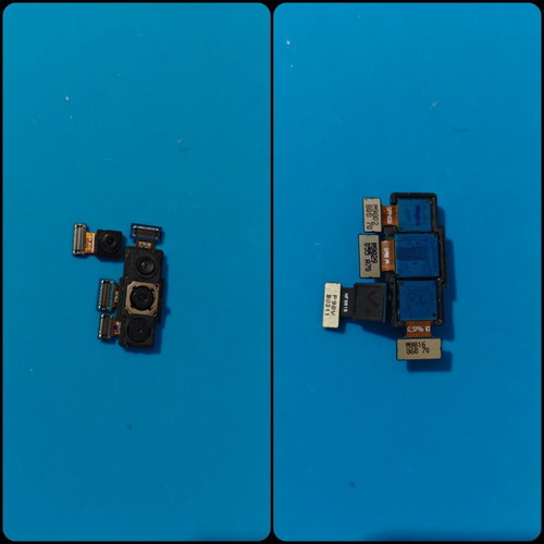 Samsung A70 genuine cameras used, front and rear