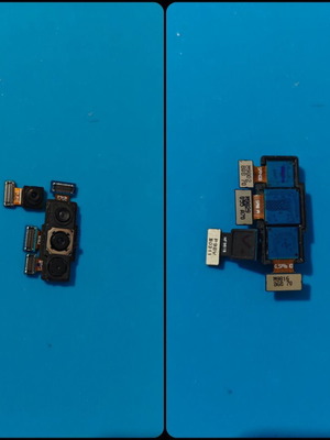 Samsung A70 genuine cameras used, front and rear