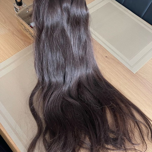 Natural hair wefts like new, 70 cm, 150 grams