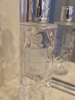 Dior Escale aux Marquises perfume bottle used