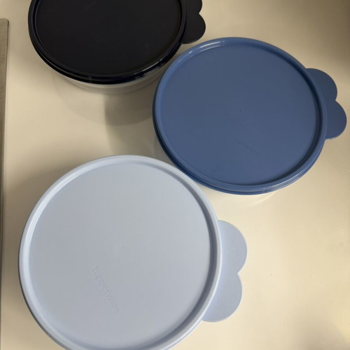 Tupperware cereal containers 500ml new, airtight and watertight