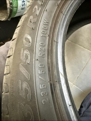 Pirelli Scorpion Verde 235/50/20 tires like new
