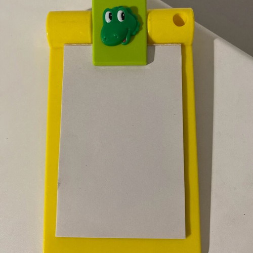 Paper holder used, vintage over 30 years with clip