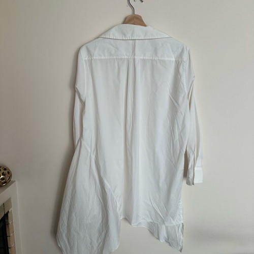 Zara shirt dress white size L like new