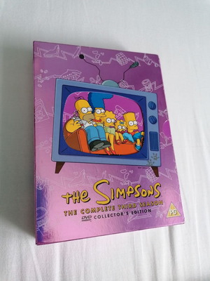 The Simpsons DVD σεζόν 3, 4 & 6 σαν καινούργιο με ελληνικούς υπότιτλους