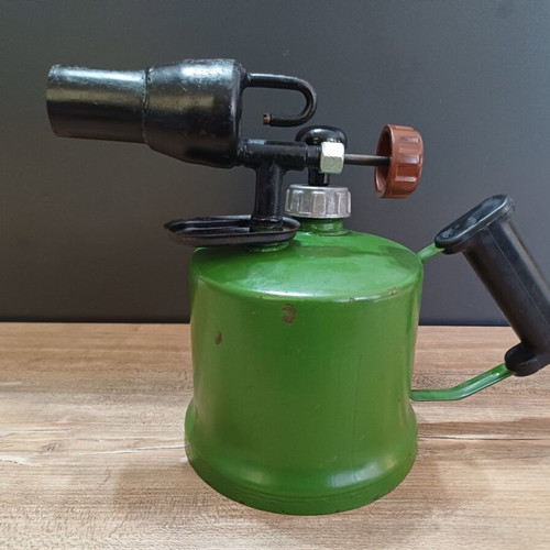 Vintage kerosene blowtorch used, Soviet