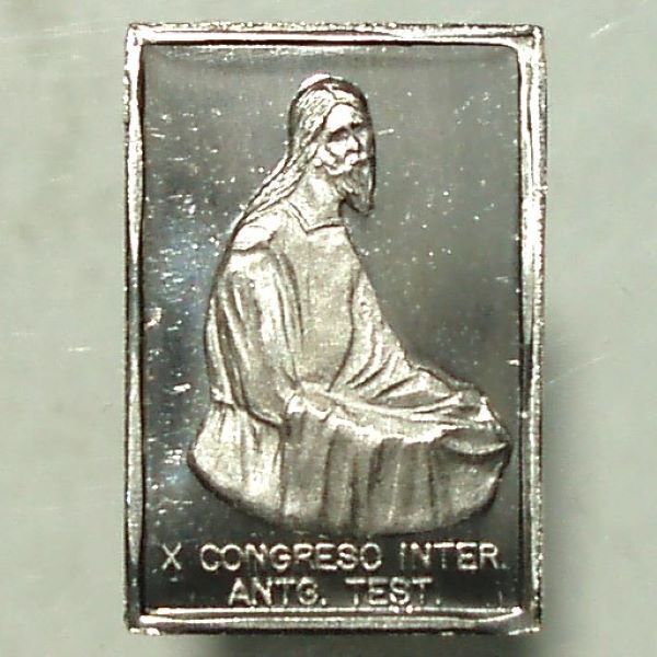 LOT 6X1 MINI OLD SILVER ART BAR 999/1000 #4.