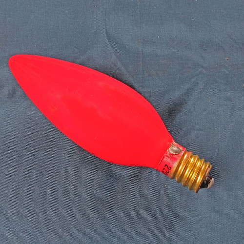 E14 red light bulb new