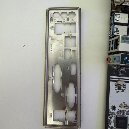 Asrock AB350 Pro4 motherboard used with one broken USB 3 pin, fully functional