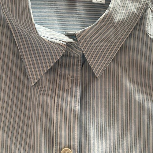 Uniqlo striped long-sleeve shirt like new, 95% cotton, size L