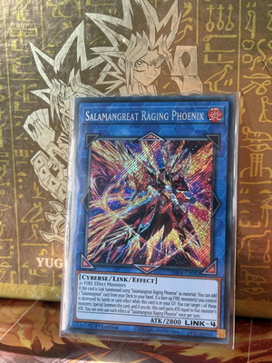 Yugioh Salamangreat Raging Phoenix card