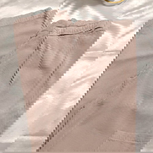 Μπεζ δροσερό παντελόνι με τσέπες πλαϊνές για κορίτσια