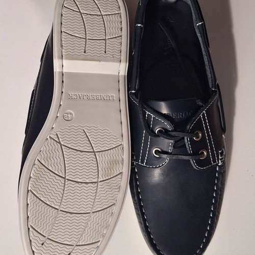 Lumberjack Blue Boat Shoes Size 42 Brand New with Box