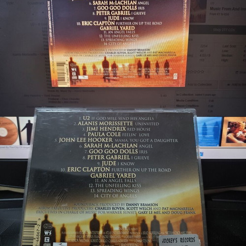 City of Angels soundtrack CD like new, romantic music