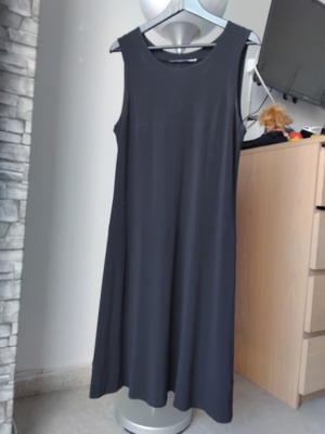 Bottega Veneta black midi dress size L like new
