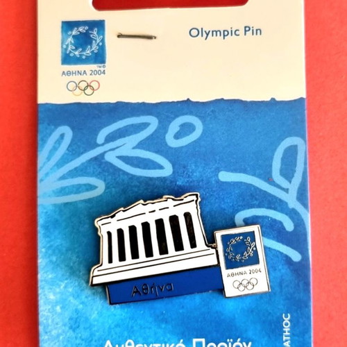 Athens 2004 collectible pins set of 6, new